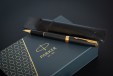Набор Parker Sonnet Black GT (ручка роллер + чехол)
