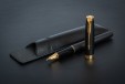 Набор Parker Sonnet Black GT (ручка роллер + чехол)