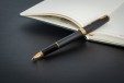 Набор Parker Sonnet Black GT (ручка роллер + блокнот)