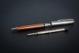 Ручка шариковая Parker Sonnet Sand Blasted Metal&Orange Lacquer