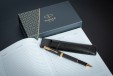 Набор Parker Sonnet Black GT (ручка роллер + чехол)