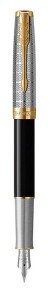 Ручка перьевая Parker Sonnet Premium Metal Black GT