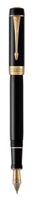 Перьевая ручка Parker Duofold Classic Centennial Black GT (F)