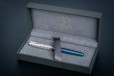 Перьевая ручка Parker Sonnet Premium Metal Blue CT