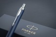 Шариковая ручка Parker IM Metal Matte Blue CT