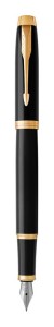 Перьевая ручка Parker IM Metal Black GT
