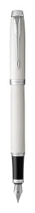 Перьевая ручка Parker IM Metal White CT
