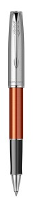 Ручка-роллер Parker Sonnet Sand Blasted Metal&Orange Lacquer