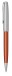 Ручка шариковая Parker Sonnet Sand Blasted Metal&Orange Lacquer