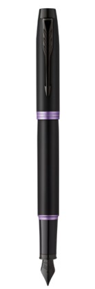 Перьевая ручка Parker IM Vibrant Rings Flame Amethyst Purple