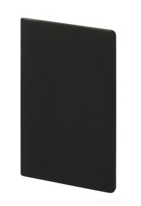 Блокнот Portobello Alpha slim, черный
