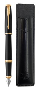 Набор Parker Urban Black GT (перьевая ручка + чехол)