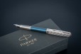 Перьевая ручка Parker Sonnet Premium Metal Blue CT